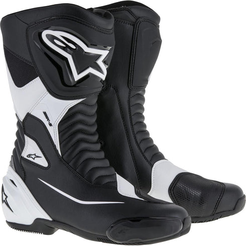 Cizme Moto Alpinestars SMX S Boot White/Black