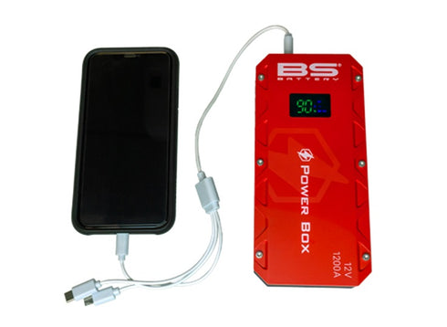 Booster BS-BATTERY Power Box - Jump Starter 12V (12.000 mAh)