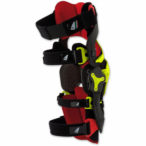 UFO MORPHO FIT Neon Yellow, stanga, orteze genunchi