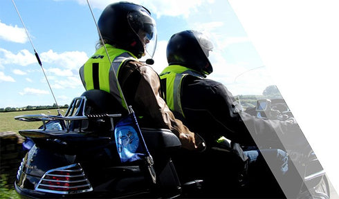 Helite Original Air Vest Hi-Vis - vesta airbag