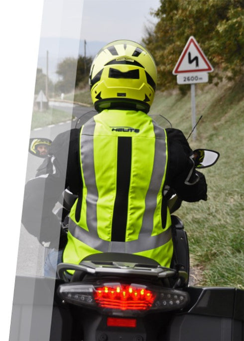 Helite Original Air Vest Hi-Vis - vesta airbag
