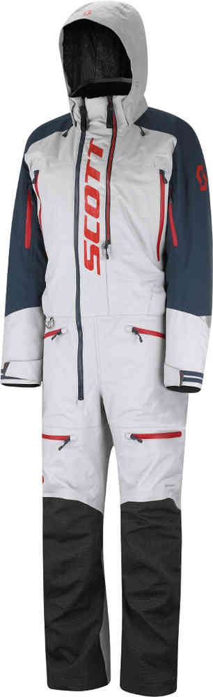 Combinezon Snow SCOTT DS Shell Dryo One Piece Gray/Blue