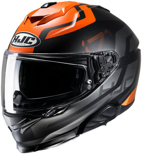 HJC i71 Enta Orange/Black/Gray Casca integrala