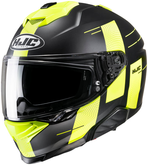 HJC i71 Peka Fluo Yellow Casca integrala