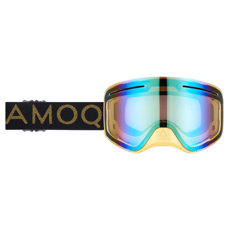 Ochelari Snow AMOQ Vision Vent+ Magnetic Goggles Classy - Gold Mirror