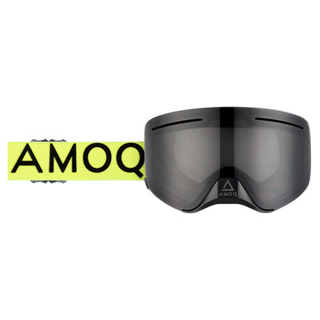 Ochelari Snow AMOQ Vision Vent+ Magnetic Goggles HiVis/Black - Smoke