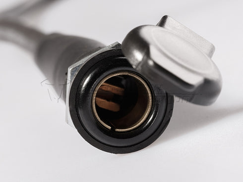 SW-MOTECH 12 V DIN power socket. incl. cable harness 160 cm length and 15A fuse