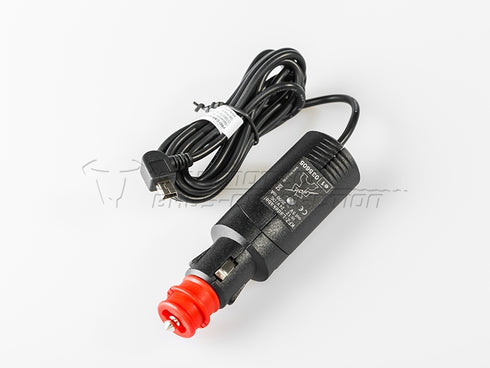SW-MOTECH Mini USB charge lead. for 12V DIN or cigarette lighter socket. 2,000 mA.