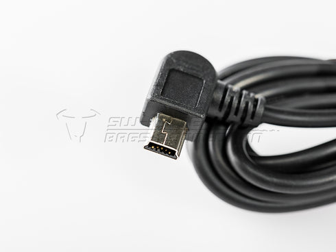 SW-MOTECH Mini USB charge lead. for 12V DIN or cigarette lighter socket. 2,000 mA.