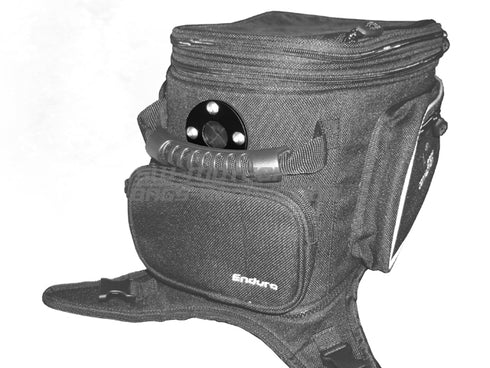 SW-MOTECH Cable feed-through for tank bags. Screw connection, Water resistant