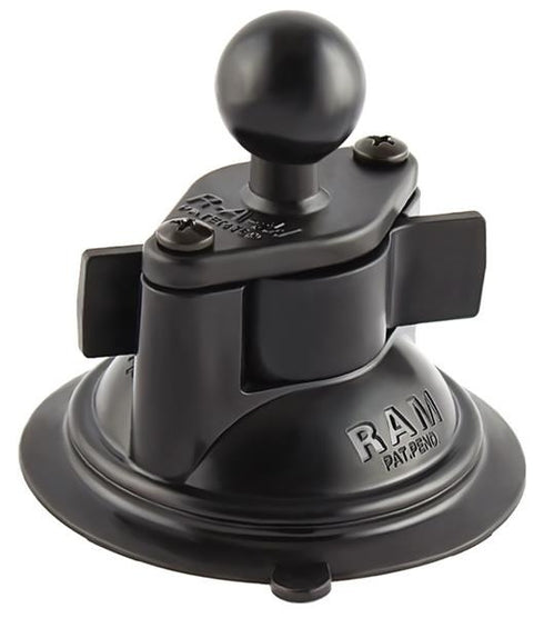 RAM MOUNTS 3.3" Diameter Suction Cup Base with B Size 1" Ball