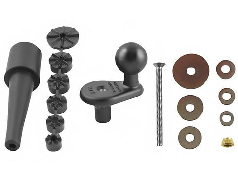 RAM MOUNT CYCLE STEM BASE W/ 1" DIA BALL - suport pentru jug