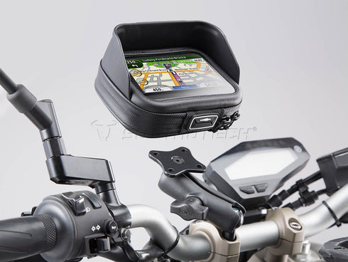 SW-MOTECH Universal GPS Mount Kit Navi Case Pro (M, L si S)