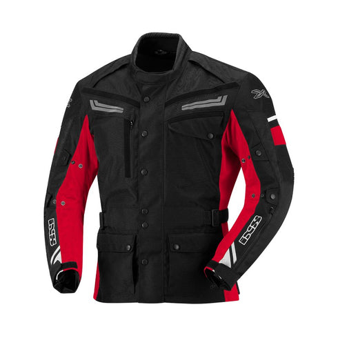 IXS EVANS Touring/Adventure Negru-Rosu