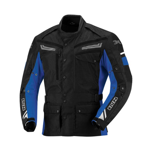 IXS EVANS Touring/Adventure Negru-Albastru