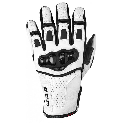 IXS Talura 2 Manusi Piele Dama Alb-Negru