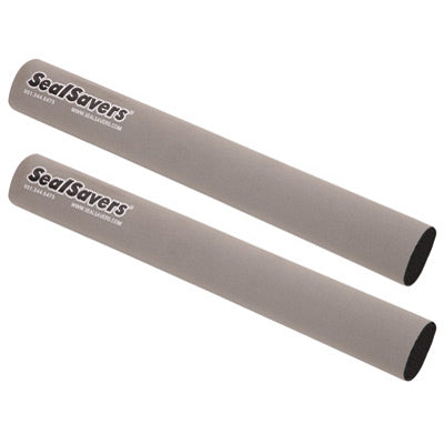 Seal Savers Fork Covers - Inverted Forks 44-50mm Fork Tube, Long, Silver