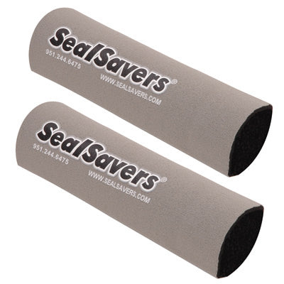 Seal Savers Fork Covers 32-35mm Fork Tube, Short Silver