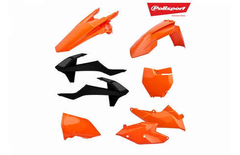 KIT STANDARD PLASTICE ENDURO POLISPORT KTM EXC/EXC-F (17->) OEM COLOR