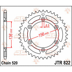 Pinion 51T 520 Pitch