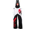 Salopeta Iarna Arctiva Comp Bib Black/Red