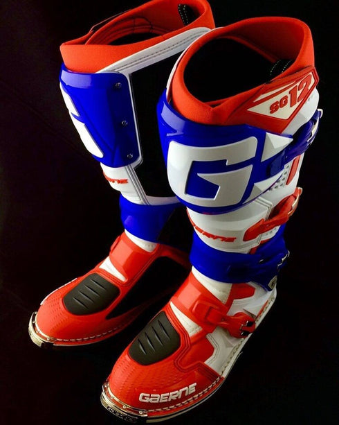 CIZME GAERNE SG12 WHITE-BLUE-RED LIMITED EDITION