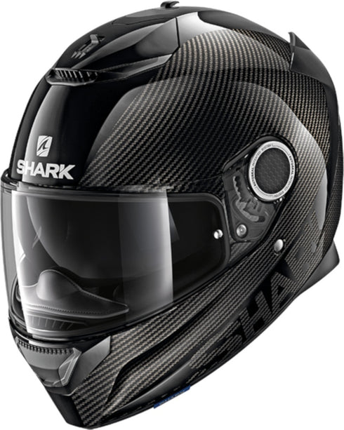 Casca Moto Integrala Shark Spartan Carbon Skin Black