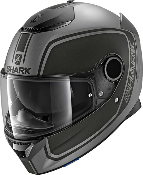 Casca Moto Integrala Shark Spartan Priona Gray/Black