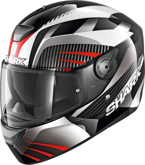 Casca Moto Integrala Shark D-Skwal Mercurium Black/White/Red