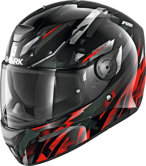 Casca Moto Integrala Shark D-Skwal Kanhji Black/Red