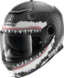 Casca Moto Integrala Shark Spartan Replica Lorenzo White Shark Mat Helmet Gray/White