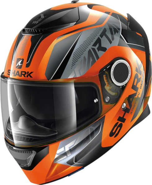 Casca Moto Integrala Shark Spartan Karken Orange