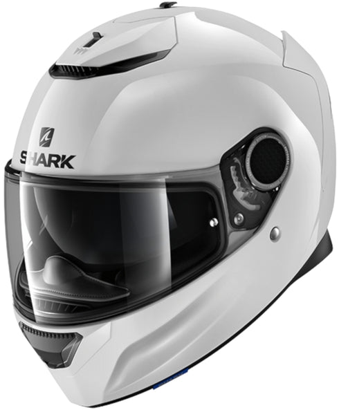 Casca Moto Integrala Shark Spartan Blank White