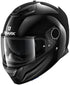 Casca Moto Integrala Shark Spartan Blank Black