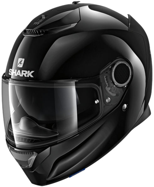 Casca Moto Integrala Shark Spartan Blank Black