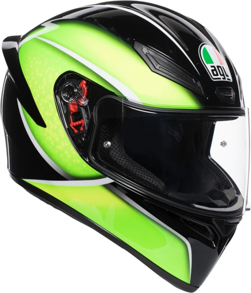 Casca Moto Integrala AGV K-1 Qualify Black/Green