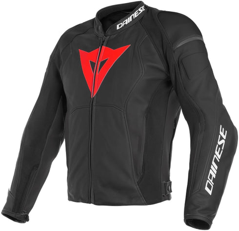 Geaca Moto Piele Dainese Nexus Black/Red 2019