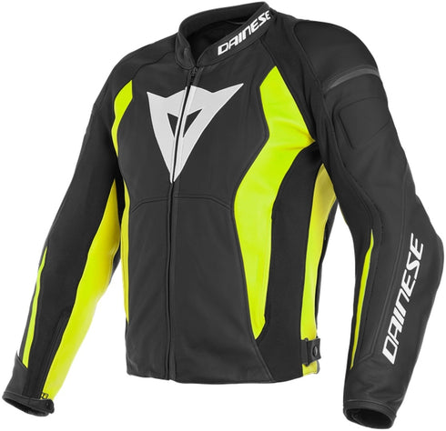 Geaca Moto Piele Dainese Nexus Black/Yellow 2019
