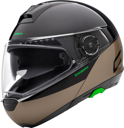 Casca Moto Flip-Up Schuberth C4 Pro Swipe Black/Gold
