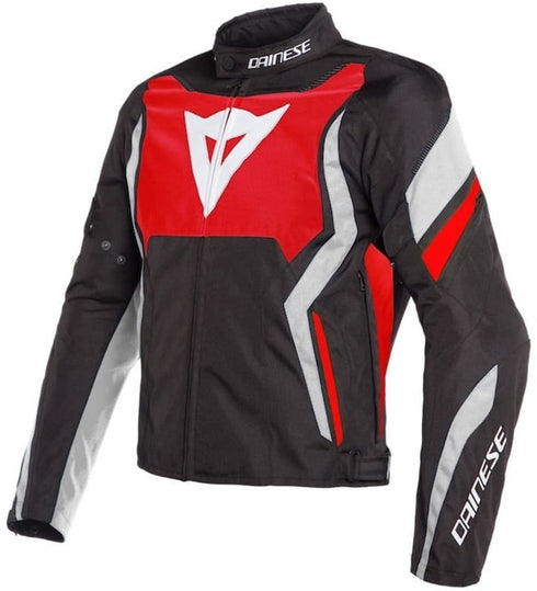 Geaca MotoDainese Edge Tex 2019 Red/Black/White