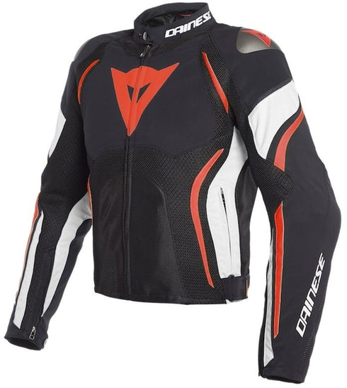 Geaca Moto Dainese Estrema Air Tex 2019 Black/White/Red