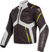 Geaca Moto Dainese Sauris D-Dry 2019 Black/Gray/Yellow