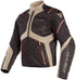 Geaca Moto Dainese Sauris D-Dry 2019 Black/Brown