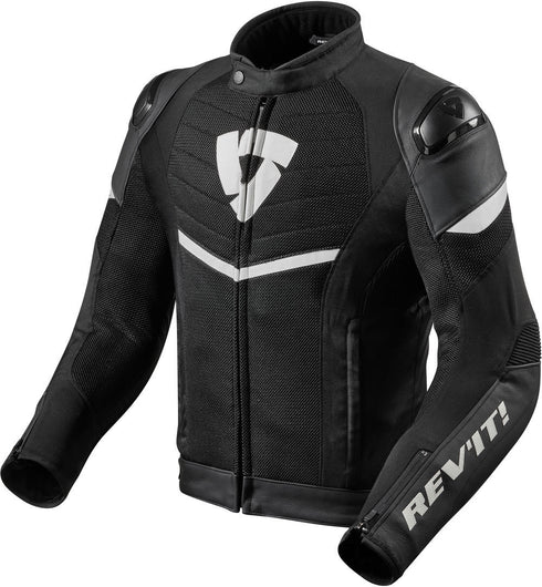 Geaca Moto REVIT Mantis Black/White