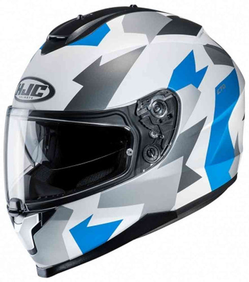 Casca Moto Integrala HJC C70 Valon White/Gray/Blue