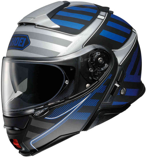 Casca Moto Flip Up Shoei Neotec 2 Spilcer Black/Grey/Blue