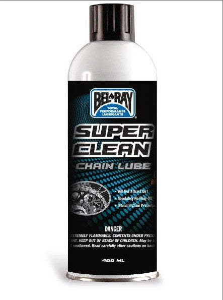 Bel-Ray Super Clean Chain Lube (175ml Spray)