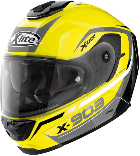 Casca Moto Integrala X-Lite X-903 Cavalcade N-Com Fluo Yellwo
