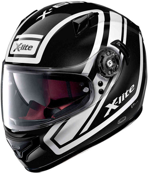 Casca Moto Integrala X-Lite X-661 Comrade N-Com Black/White