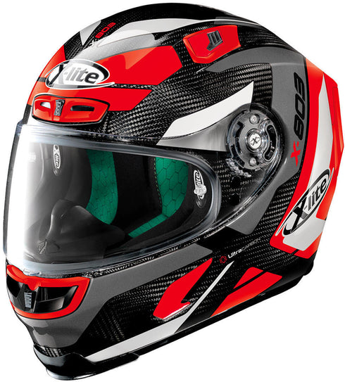 Casca Moto Integrala X-Lite X-lite X-803 Ultra Carbon Mastery Black/Red/White